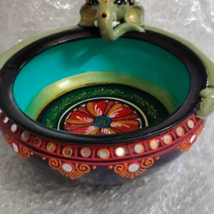 Green GANESH URLI_8 inch wide