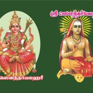 சௌந்தர்ய லஹரீ – Soundarya Lahari